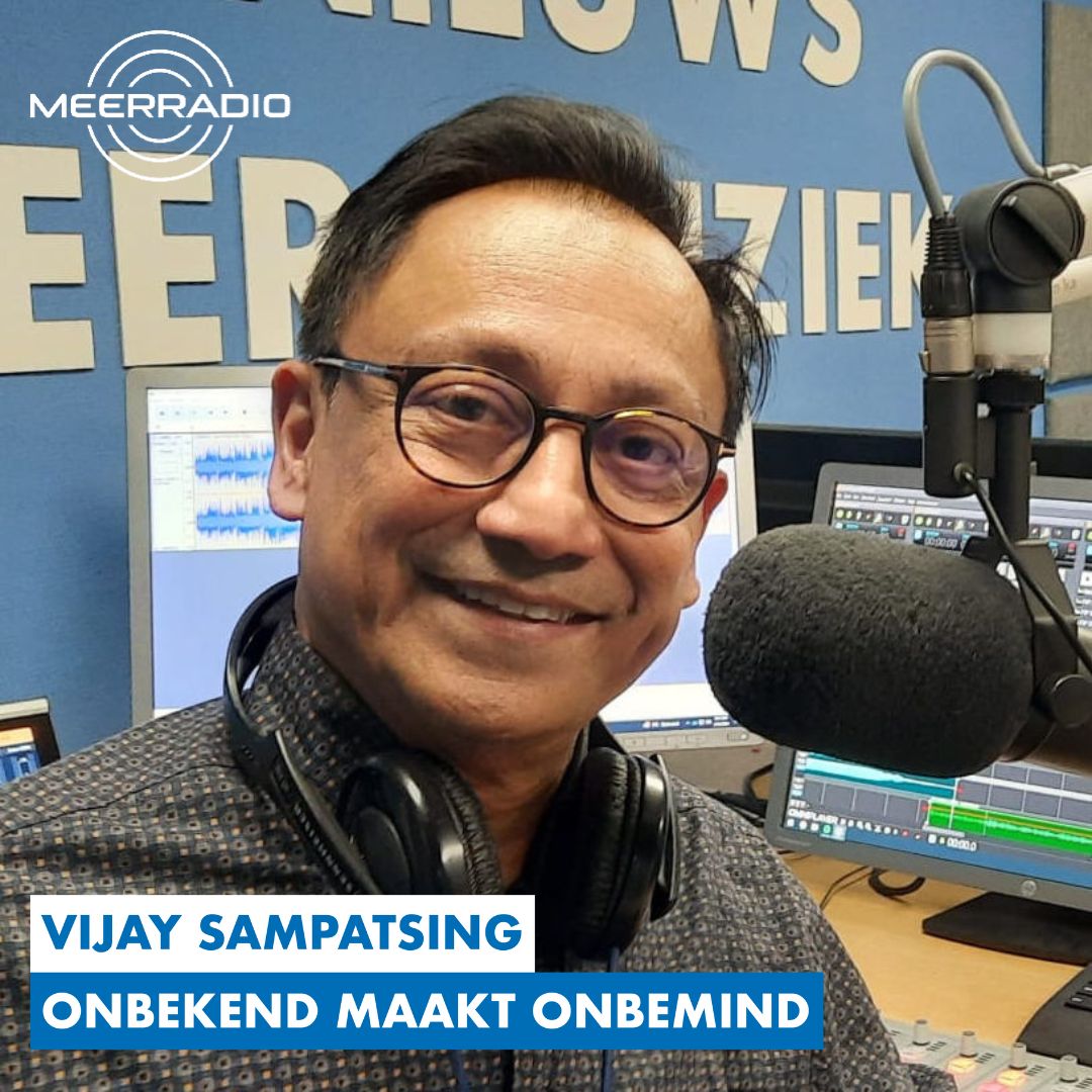 17 APRIL 2024 - Vijay Sampatsing presenteert vanavond van 21.00 tot 22.00 uur de 84ste aflevering van “Onbekend maakt Onbemind” op MeerRadio. Luister mee via meerradio.nl