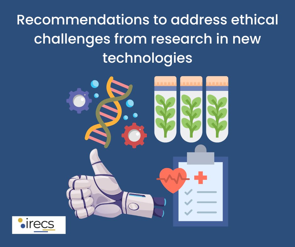 Our team members Etienne Aucouturier and Alexei Grinbaum (CEA) have lead qualitative research on training needs for research ethics committees (RECs), focusing on Extended Reality, AI for Health, Genome Editing and Biobanking: irp.cdn-website.com/5f961f00/files… #AI