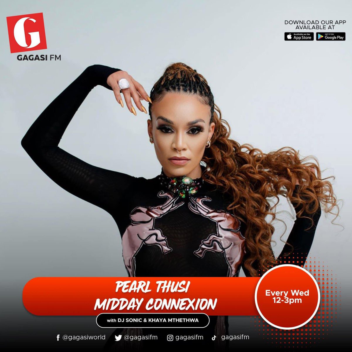 The Connexion Mix – @PearlThusi 🎚
 
PEARL THUSI is our Wednesday Resident DJ. 🔥🔥

#TheWomenCrushMix
#MiddayConnexion
#GagasiFM