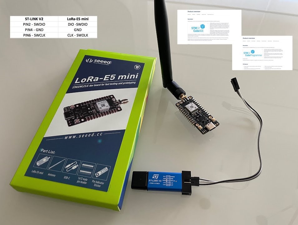 seeedstudio's tweet image. #LPWAN 🚀 Explore #LoRaWAN with Carlo Stramaglia’s tutorial on LoRa E5-Mini! Learn to program the Wio E5 LoRa module, from unboxing 📦 to programming  using the @ST_World Cube programmer.🛠️. Get started with #IoT today! 

Watch the full video here: 
🔗bit.ly/43ZErFr