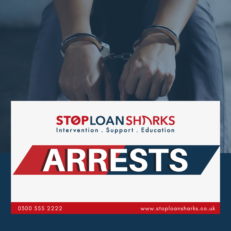 Two people have been arrested in Salford today following an operation by the England Illegal Money Lending Team in partnership with @SalfordCouncil Trading Standards and @gmpolice. Read the full story here: stoploansharks.co.uk/loan-shark-sus… #stoploansharks #stoploansharksengland