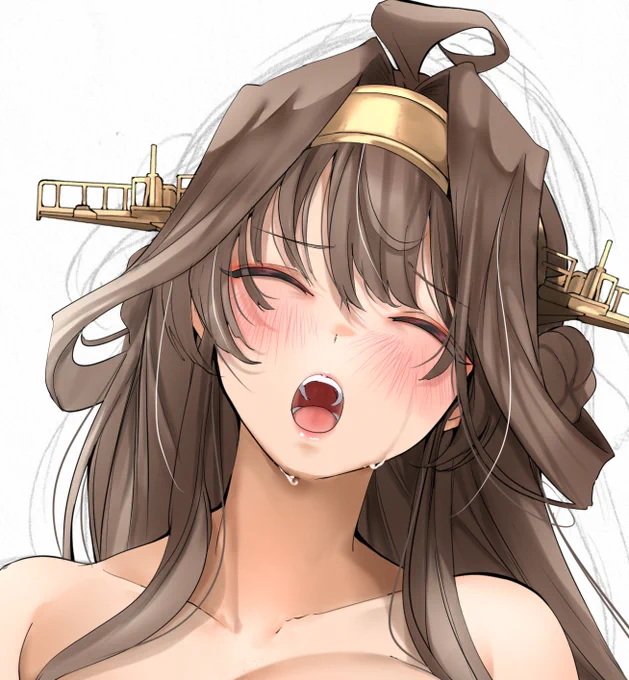 バーニングラブな金剛ちゃんを描いてますw神戸かわさきの新刊に収録します! 