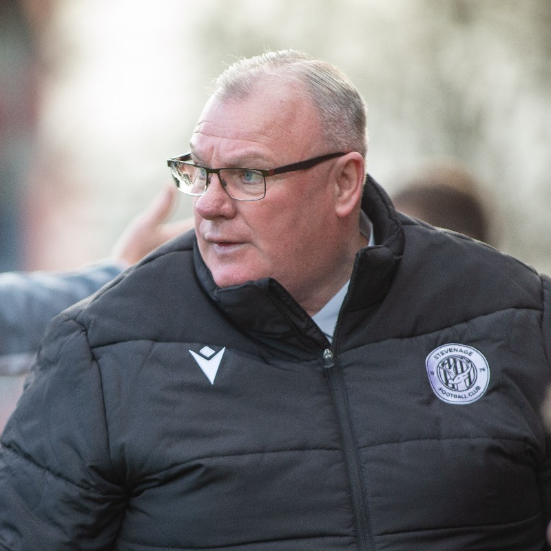 StevenageFC's tweet photo. #StevenageFC confirms that Steve Evans has left his role as First Team manager to join Rotherham United, effective immediately.