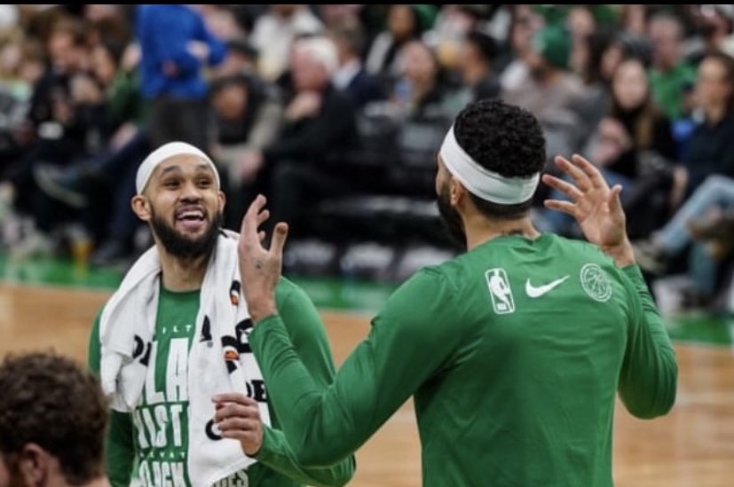 As we wait for the playoffs, here’s a recap of some of my favorite ✨wholesome moments✨of this year’s Celtics regular season (there’s no particular order, just trying to bring some joy to the timeline): 1: Remember the headband game?