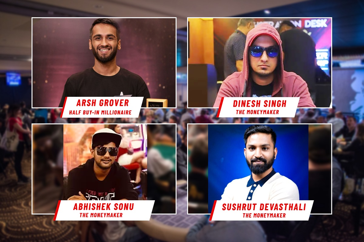 pokerpronews's tweet image. 🚀💰 Weekly High-Five: #ArshGrover, #DineshSingh, #AbhishekSonu, #SushrutDevasthali Shine Bright! 💰🚀
Read more: pokerpronews.com/weekly-high-fi…