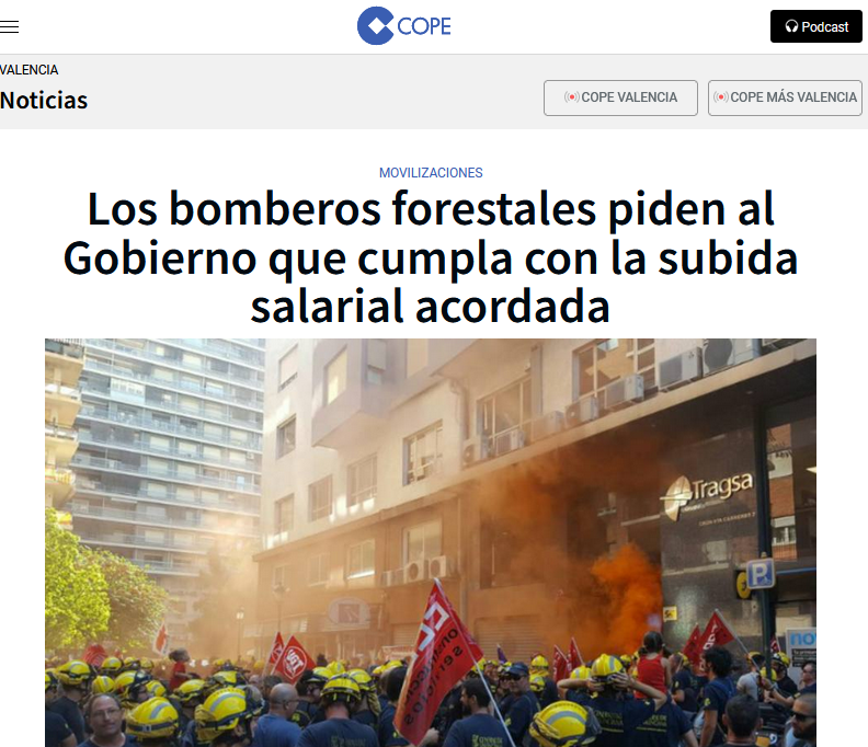 BombersforSPPLB's tweet photo. 2015-2023. Gobierno PSOE-Compromis-Podem
-Readmisión de Pantxo
-Categoría de Bombero Forestal
-Adecuación salarial
-Reglamento de BBFF
-Salida de TRAGSA (subrogación a la SGISE)
-Ampliación de unidades
-Refuerzo pasa a 6 meses y 8 tras la pandemia.
-Proyecto UVE
-Nuevos epis https://t.co/DjrqR7LM7f