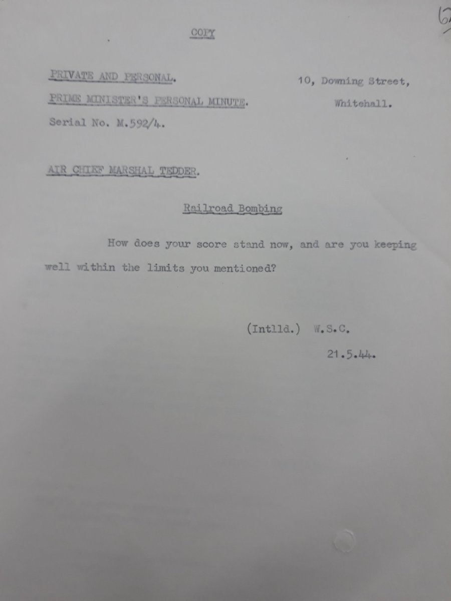 'How many Frenchmen did you kill?' The terse exchanges between Churchill and Sir Arthur Tedder, as the number of French civilians killed by Allied bombing approaches the 'acceptable' limits of 10,000 in May-July 1944.