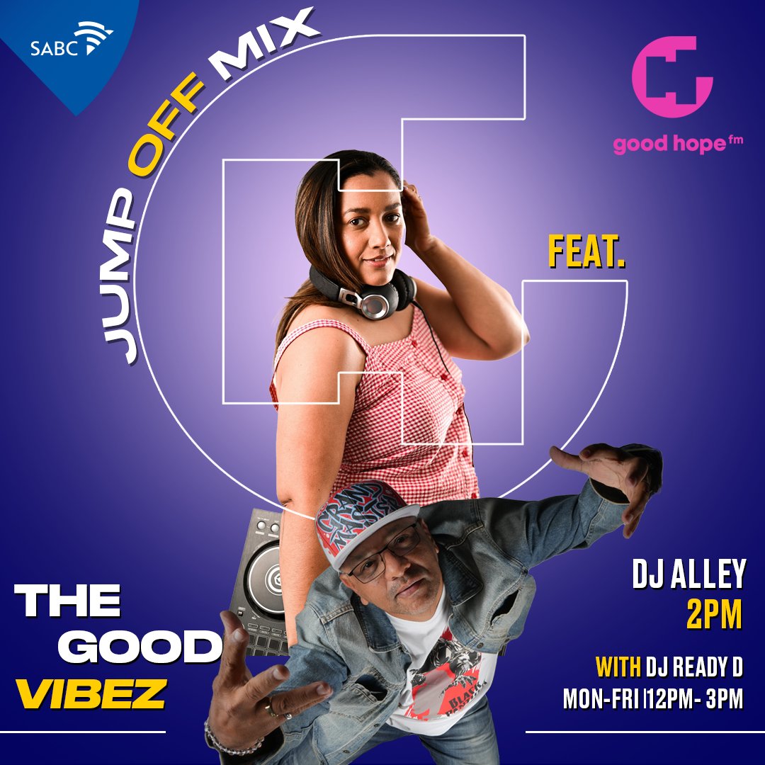 Coming up on #TheJumpOffMix @deejayalleycpt bringing us midweek tunes and vibes! Tune in for Cape Town's original sound! 🎶🔥 #capetownsoriginal📻❤