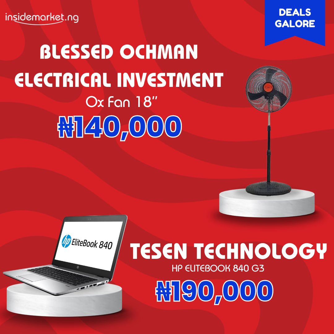 InsideMarket_'s tweet image. Wednesday Deals Galore Only on Insidemarket.ng🔥

Start shopping now - 

#TheAllInOneMarketPlace