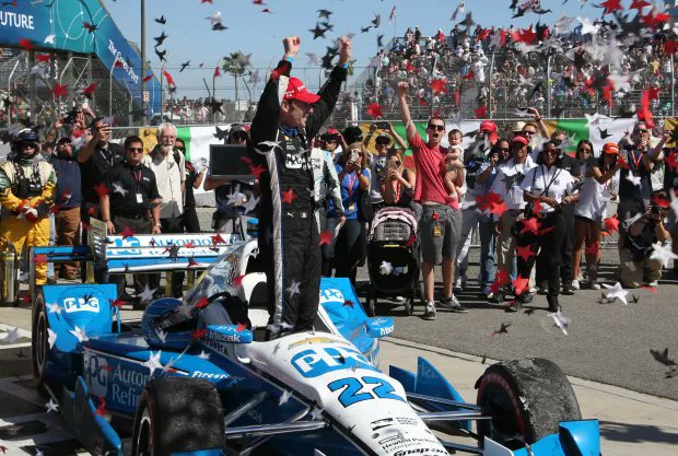 #LongBeachGP ,April 17th, 2016 @simonpagenaud wins for @Team_Penske in a hard fought duel with Scott Dixon. The Paddock is always thinking of you Simon, get well asap. See you at #Indy500 @indy44 @ndcar @marshallpruett @Eric_INDYCAR @curtcavin @JoeyBarnes85 @jdouglas4 @IMS