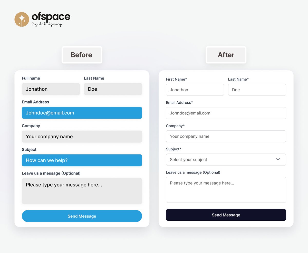 ofspaceagency's tweet photo. UX Analysis: Comparing Two Designs

Let's enhance your knowledge of user experience in the comments section.

Reach us: hello@ofspace.co 💌
Our Website : https://t.co/Ov8G9jqiD1 🔗 https://t.co/X8k9TWgV4H
