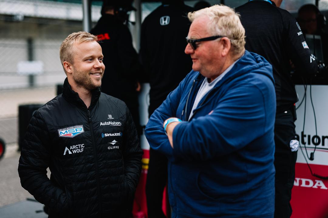 'I’ve prioritized myself a little bit for once & taken a couple deep breaths & settled into my private life, which I think will reflect on-track.” @FRosenqvist, @MeyerShankRac found a perfect fit in each other. The results on-track have shown it so far. indystar.com/story/sports/m…