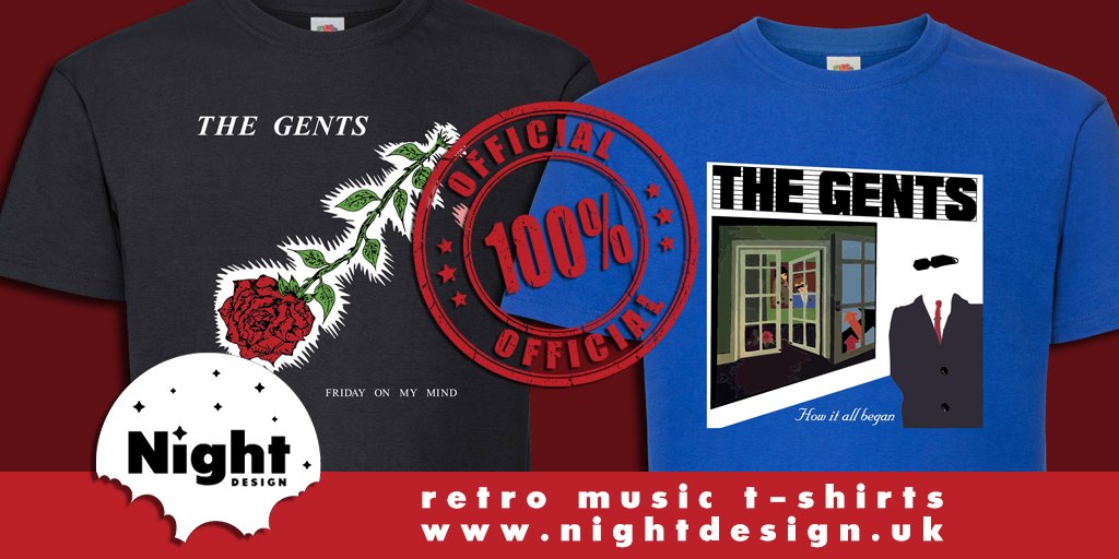 Another two 80's Mod classics added to our Gents collection... nightdesign.uk/collections/al… #NightDesign #RetroMusicTees #TheGents #HowItAllBegan #FridayOnMyMind #Mod