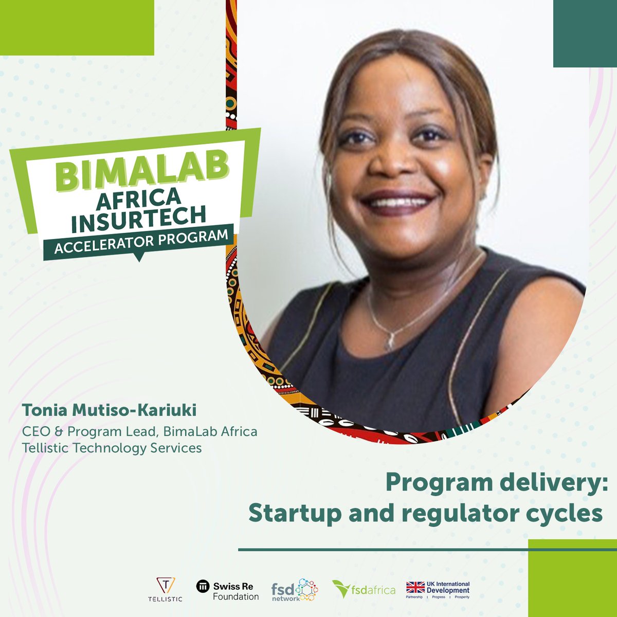 Tellistictec's tweet image. "We have 5 lesson cycles, the first 2 focusing on solution validation to engage startups in customer discovery. Our primary aim is to prioritize customer-centric thinking." Tonia Mutiso-Kariuki, CEO Apply for the 2024 #BimaLab Insurtech Accelerator HERE lnkd.in/gw4JAZZW