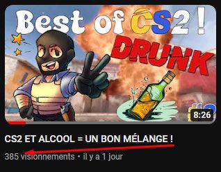 MrProXia's tweet photo. En 24h autant de vue ?! Vous êtes malade ! Merci ♥️ #YouTube #cs2 https://t.co/Nh7P95gyaL