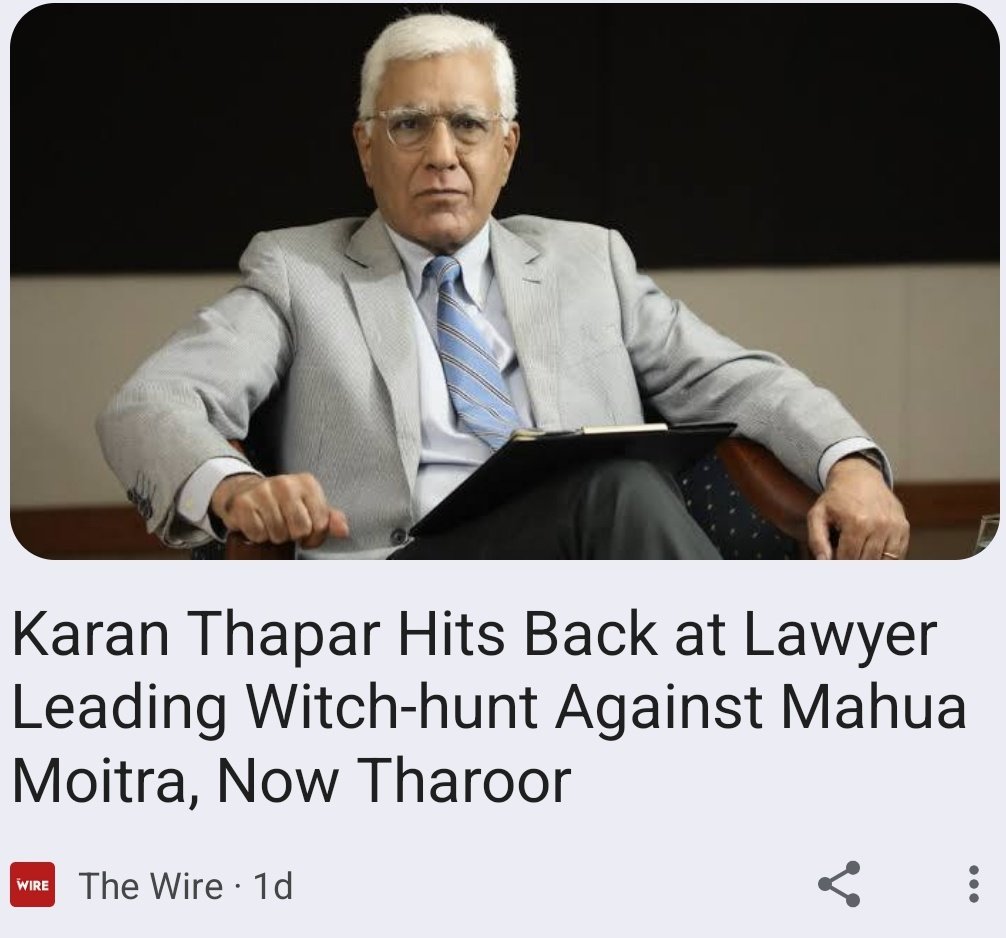 .@BJP4India .@vezhamukhan @Gopalee67 . . . .@KaranThapar_TTP or .@thewire_in or .@ShashiTharoor .@MahuaMoitra No difference All are Tukde gangs driven by Funds, right? #JustAsking