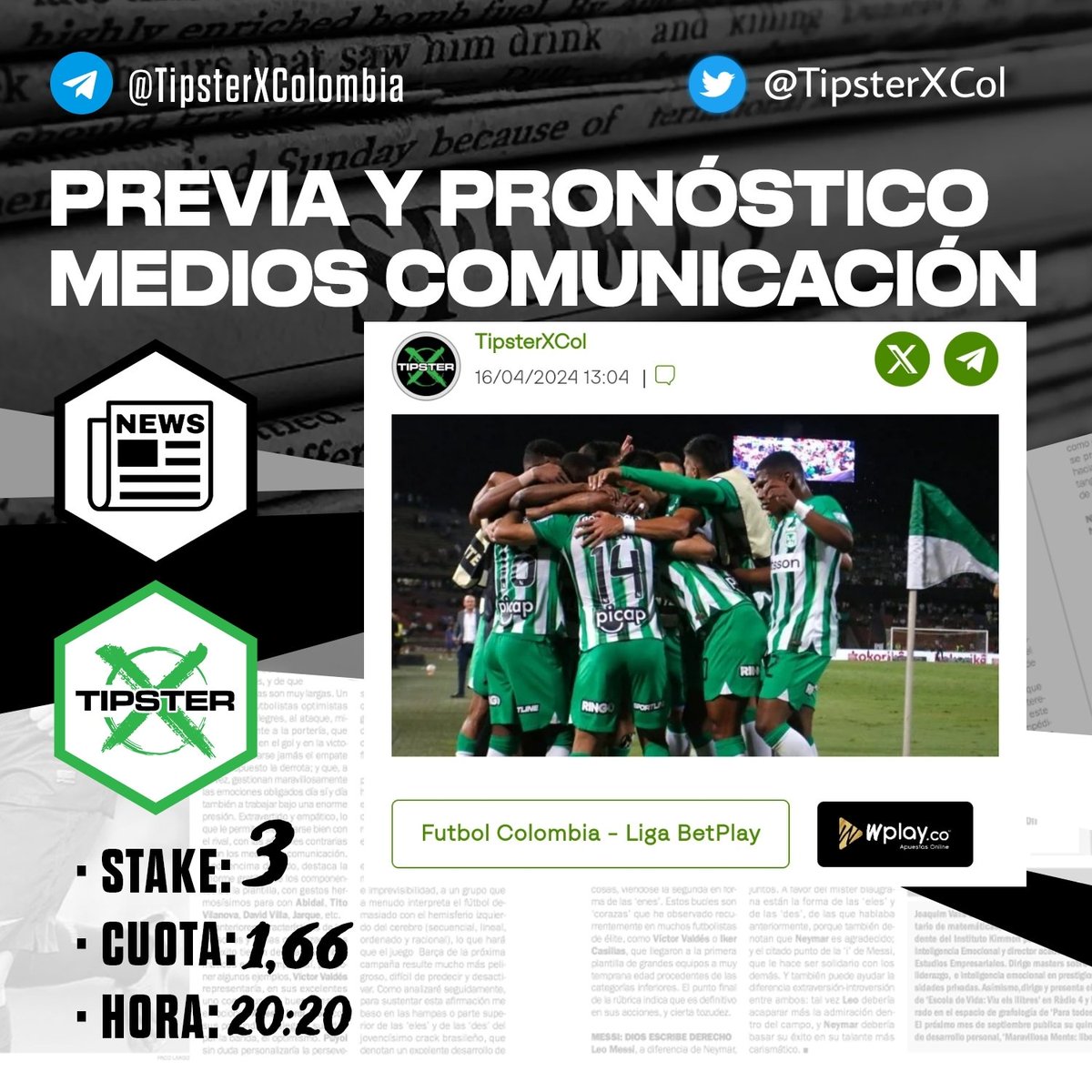 #LigaBetplay #Colombia #DeportivoPereira #AtleticoNacional #Pronostico #Previa #futbol #Pereira

📰 gainblers.com/co/pronosticos…

🗣 Les cuento por <a href="/Gainblers/">Gainblers</a>

🏆Liga Betplay 
 
 ❤️💛 <a href="/nacionaloficial/">Atlético Nacional</a> ⚔️ <a href="/DeporPereiraFC/">Deportivo Pereira 🐺</a> 🦅

🔱 Stake 3 

➕️ Más apuestas en t.me/+lJN7jAjD330wN…