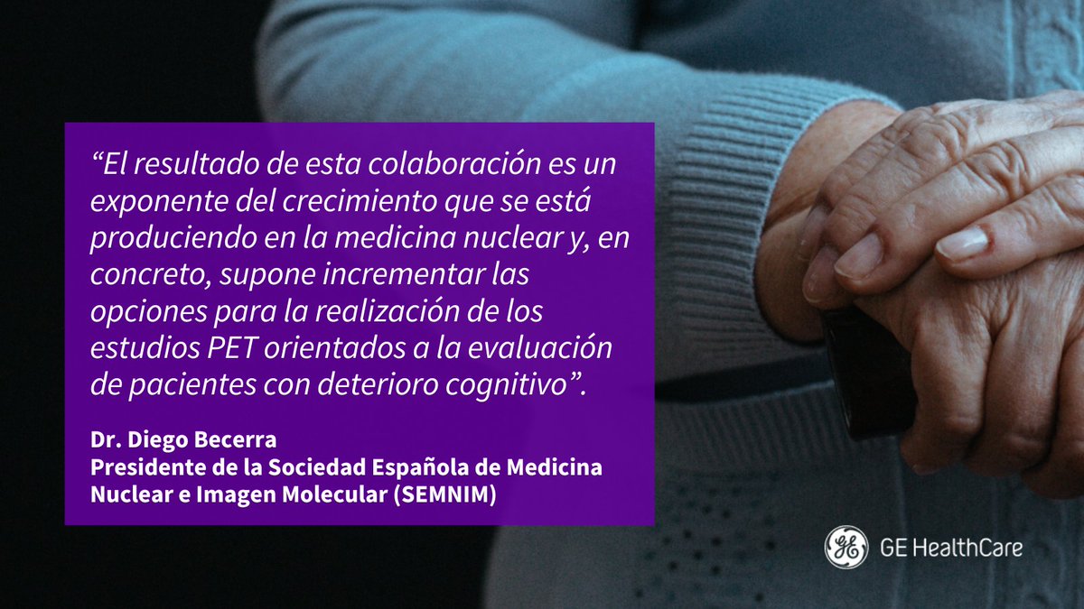 Colaboramos con Advance Accelerator Applications Molecular Imaging en la producción de un innovador radiofármaco que combinado con la #tomografía por emisión de positrones permite la detección precoz del primer biomarcador de la enfermedad de #Alzheimer. pmsl.es/og