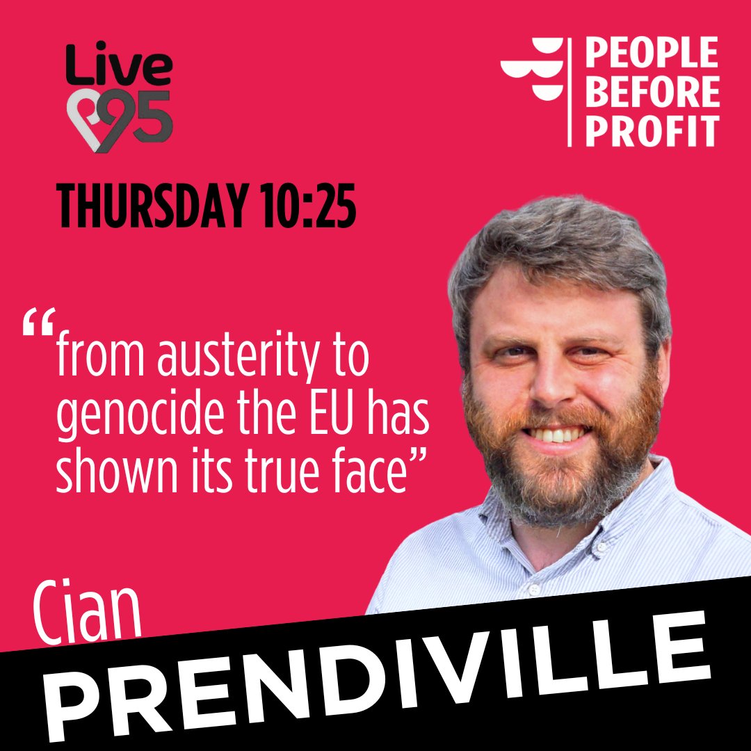 Catch @cianplk on @Live95Limerick tomorrow morning to hear why he's running in the upcoming European elections and how he wants to take on the EU