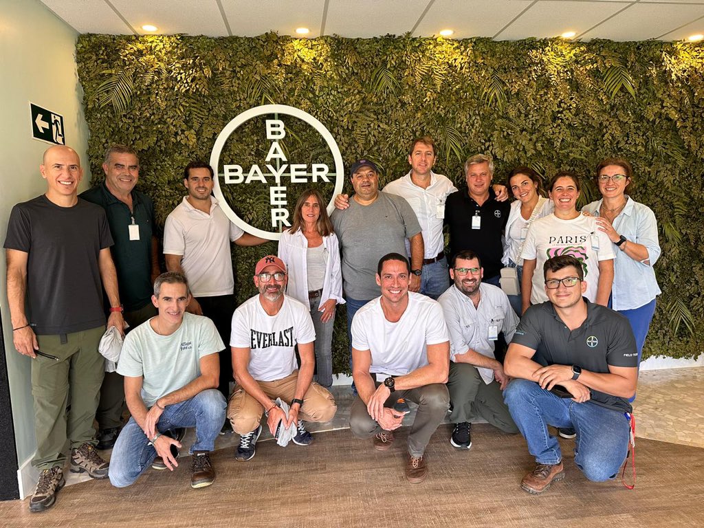 Dia 1 del viaje de Iteros a Paulinia recorriendo el site de Bayer