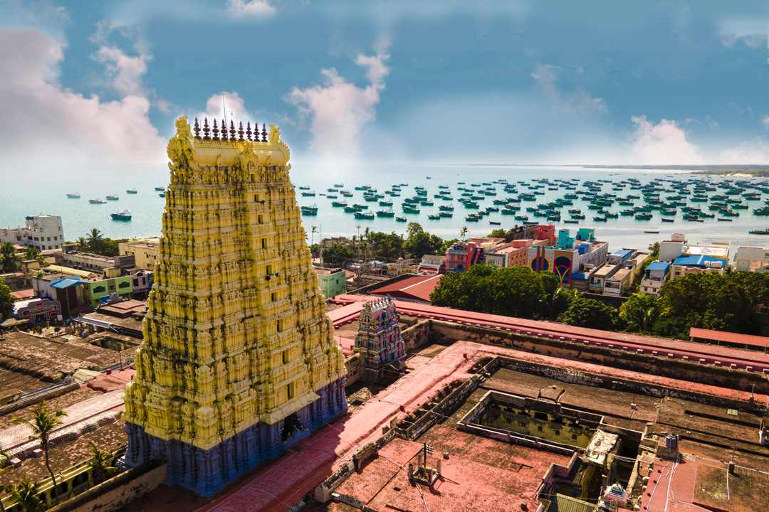 Experience the divine magic this #RamNavami2024 at Ramanathaswamy #Temple in #rameshwaram Considered as one of the 12 revered Jyotirlinga Temples of Lord Shiva in India, Ramanathaswamy Temple in Rameshwaram comes alive during #Ramnavmi #tamilnadu #travel #tourism #India