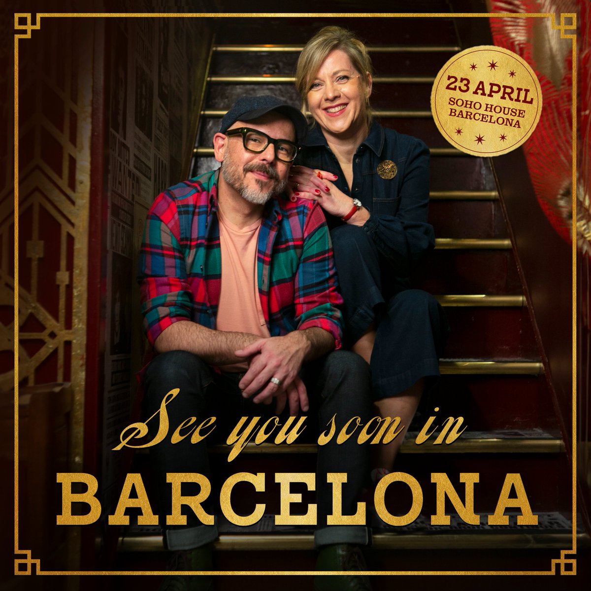 REMINDER: We are in Barcelona next Tuesday! ✍️🇪🇸 Come see us at Soho House Barcelona for a very special 🌹Sant Jordi's Day🌹 book signing.  Which Spanish witches and wizards will we have the pleasure of seeing there? Let us know in the comments if you'll be attending!