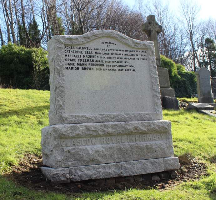 #onthisday in 1924, Margaret Maguire died aged 72 years. She was a Sister at Glasgow Royal Infirmary. glasgownecropolis.org/the-women-of-t… @FriendsofGRI