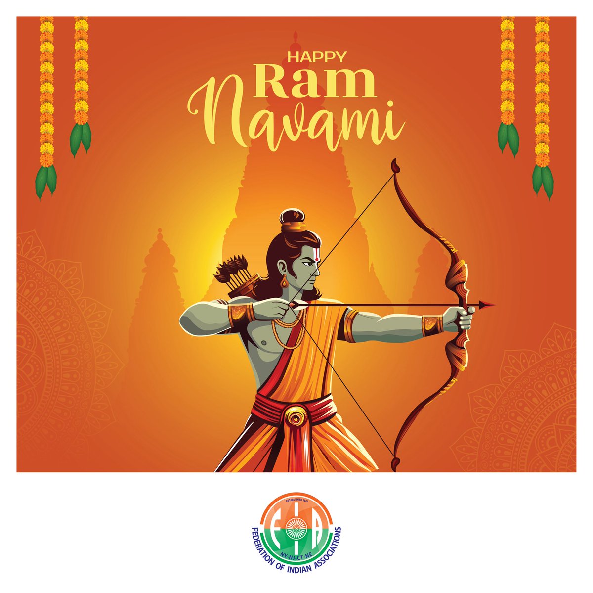 May Lord Rama’s grace guide you to eternal happiness and enlightenment. Jay Shree Ram 🚩🏹🙏🏻 #ramnavmi #ramnavmispecial #ramnavmi2024 #jayshreeram #fia