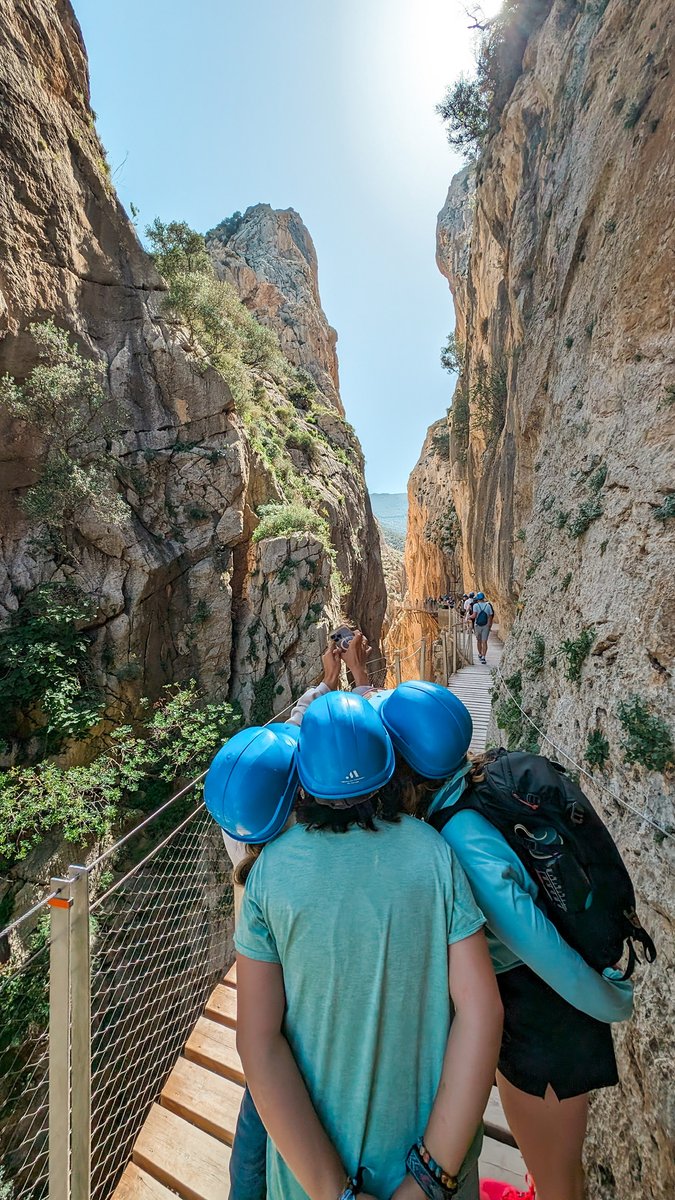 Embarking on an adventure of a lifetime, our students conquered the breathtaking Caminito Del Rey this weekend! 🌄💪 #AdventureBound #CaminitoDelRey #ExploreInspireAchieve