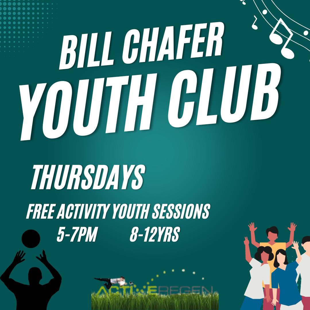 TOMORROW at Bill Chafer Youth Centre, Bramley ...

We have a FREE youth activity sessions...

5-7pm 8-12 yrs

#rotherham #bramley #fitness #boxing #multisports #activeregen