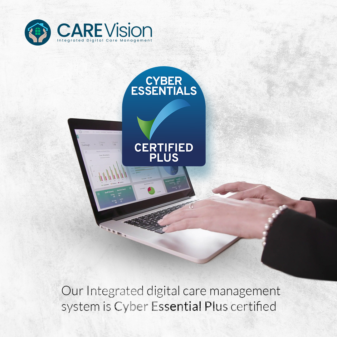 This UK #CyberWeek, Care Vision is proud to announce that we are Cyber Essential Plus certified. This demonstrates our commitment to ensuring effective #cybersecurity and protection for those who use our systems.
Contact us to find out more.
carevisioncms.co.uk

#digitalcare