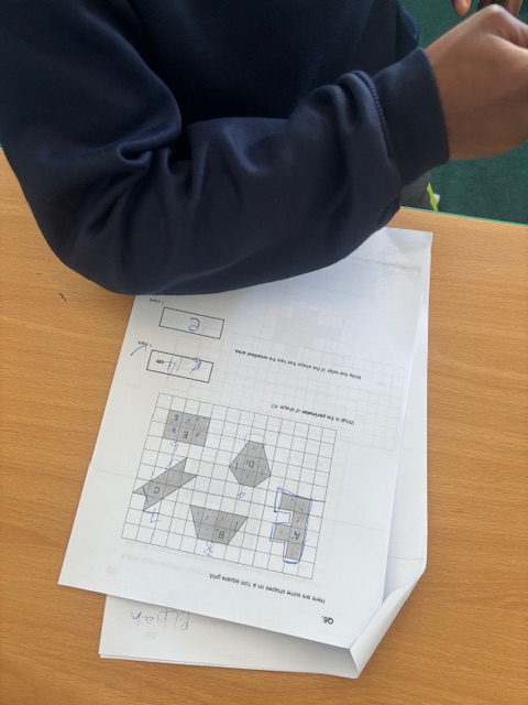 #Year6Hill have been testing themselves on all things area and perimeter.