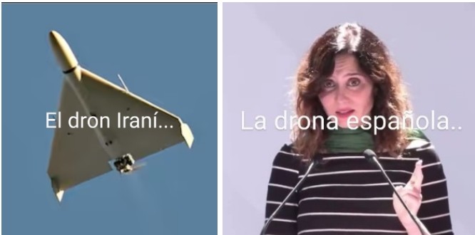 #AyusoTeníaRazón . España también tiene drones!!!