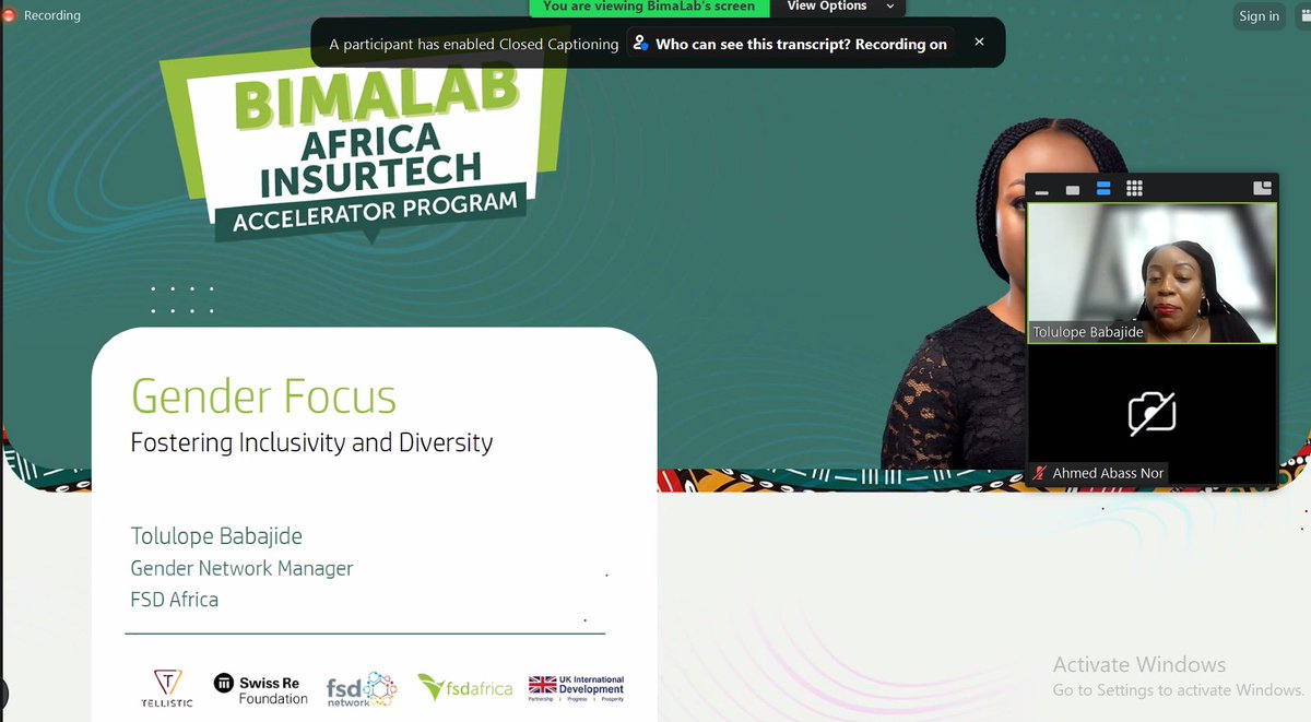 Tellistictec's tweet image. "We actively encourage women #insurtech founders across Africa to apply. Women founders often face challenges accessing funding, including larger funds for scaling their businesses. Additionally, we are eager to learn and amplify their voices." #Bimalab