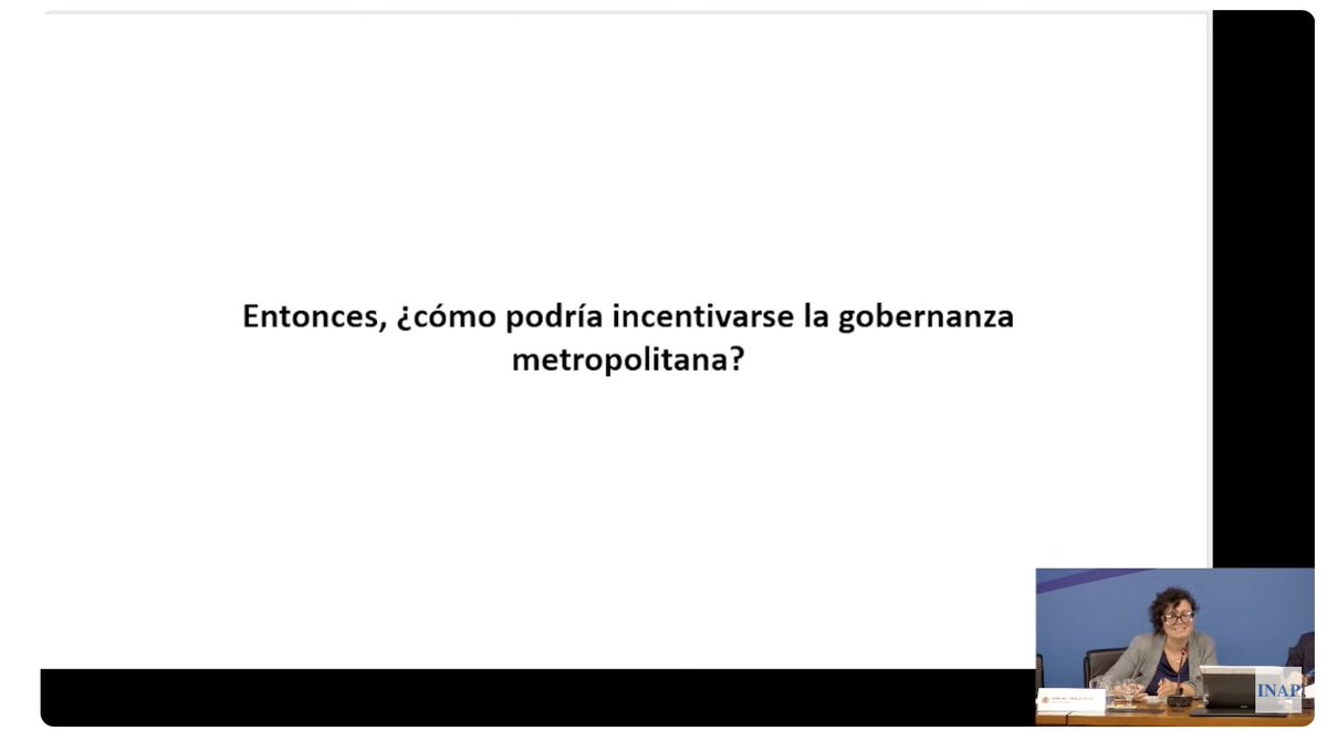 👩‍💻Siguiendo online la presentación de libro @INAP_ES 📚“Gobernanza y Administraciones territoriales para la próxima generación” coordinado por @cristinaarescc & #JorgeHernándezMoreno🌟 🎯 Interviene ahora @Monecanariona @idl_uam 🔝