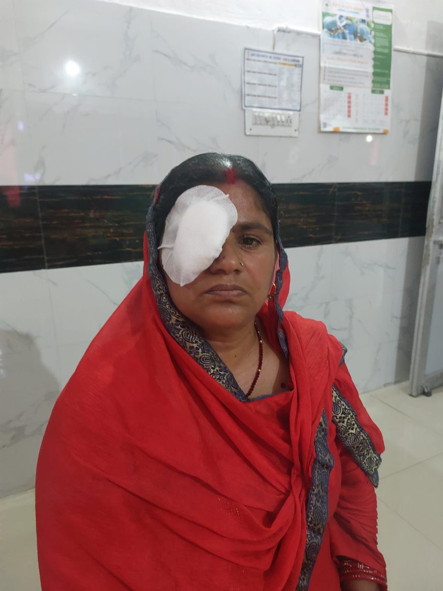 Microincision Cataract surgery with artificial intraocular lens implants done by Dr Sandeep Gupta Consultant Eye surgeon at Govt Hospital Sarwal Under ABPMJAY Golden cards on 17.4.24. @OfficeOfLGJandK @SyedAbidShah @DrRakesh183