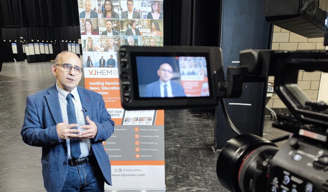 Always a pleasure to hear from @Mohty_EBMT, who shared some insights into the treatment & management of steroid-refractory #GvHD & updates on the management of VOD! #EBMT24 has been filled with some wonderful content & we're excited to share these interviews! @TheEBMT #BMTsm