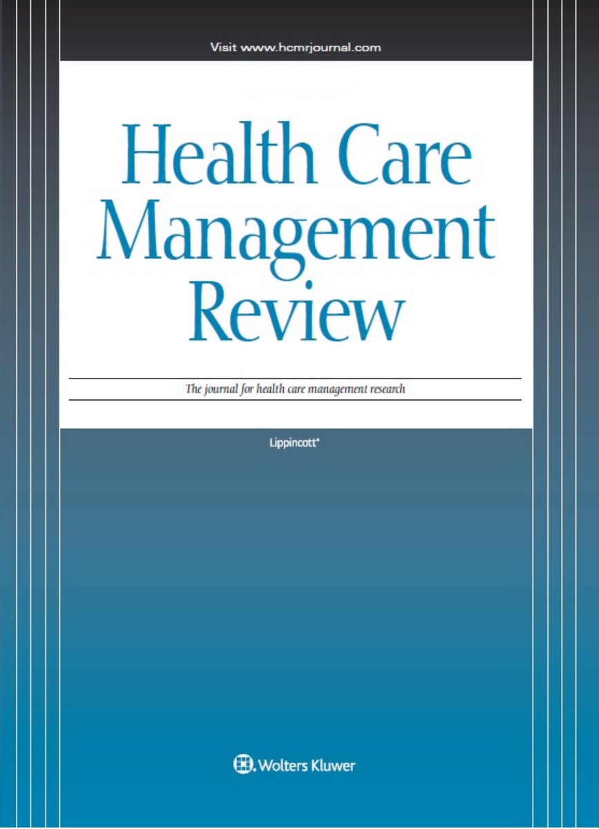 Important article published in @HCMRonline on exceeding at both evidence-based practice and patient-centered care, and doing it well: journals.lww.com/hcmrjournal/fu… #HCLDR #PatientCare  #HealthcareLeaders @RyannLEngle @mkafable @VA_CHOIR @vahsrd