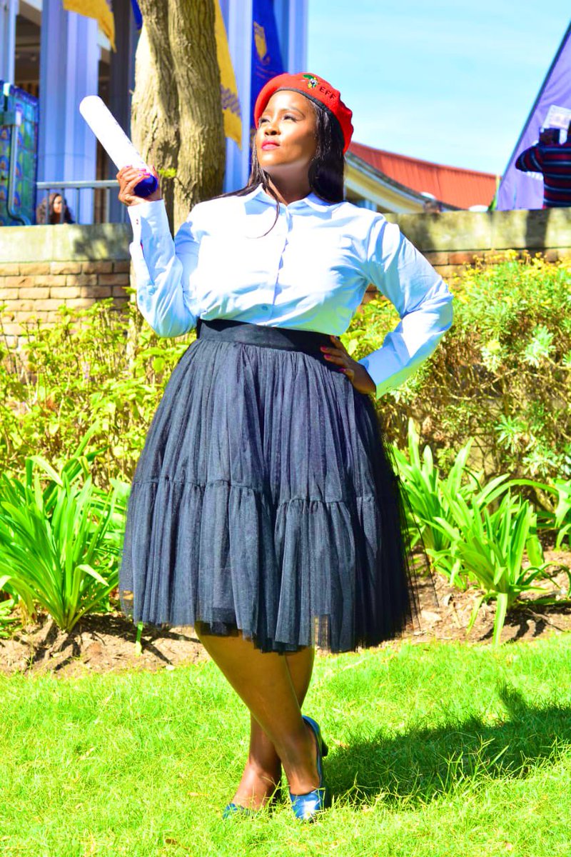 HlonyanaNtokozo's tweet photo. We don’t take opportunities given for granted. The @EFFSouthAfrica gave us a mandate to be educated  and we have seized the moment . Again thank you President @Julius_S_Malema within our term of office we have obtained our degree and honours degree. ❤️❤️❤️❤️.   

2024 is our 1994 https://t.co/61vVVrmbgB