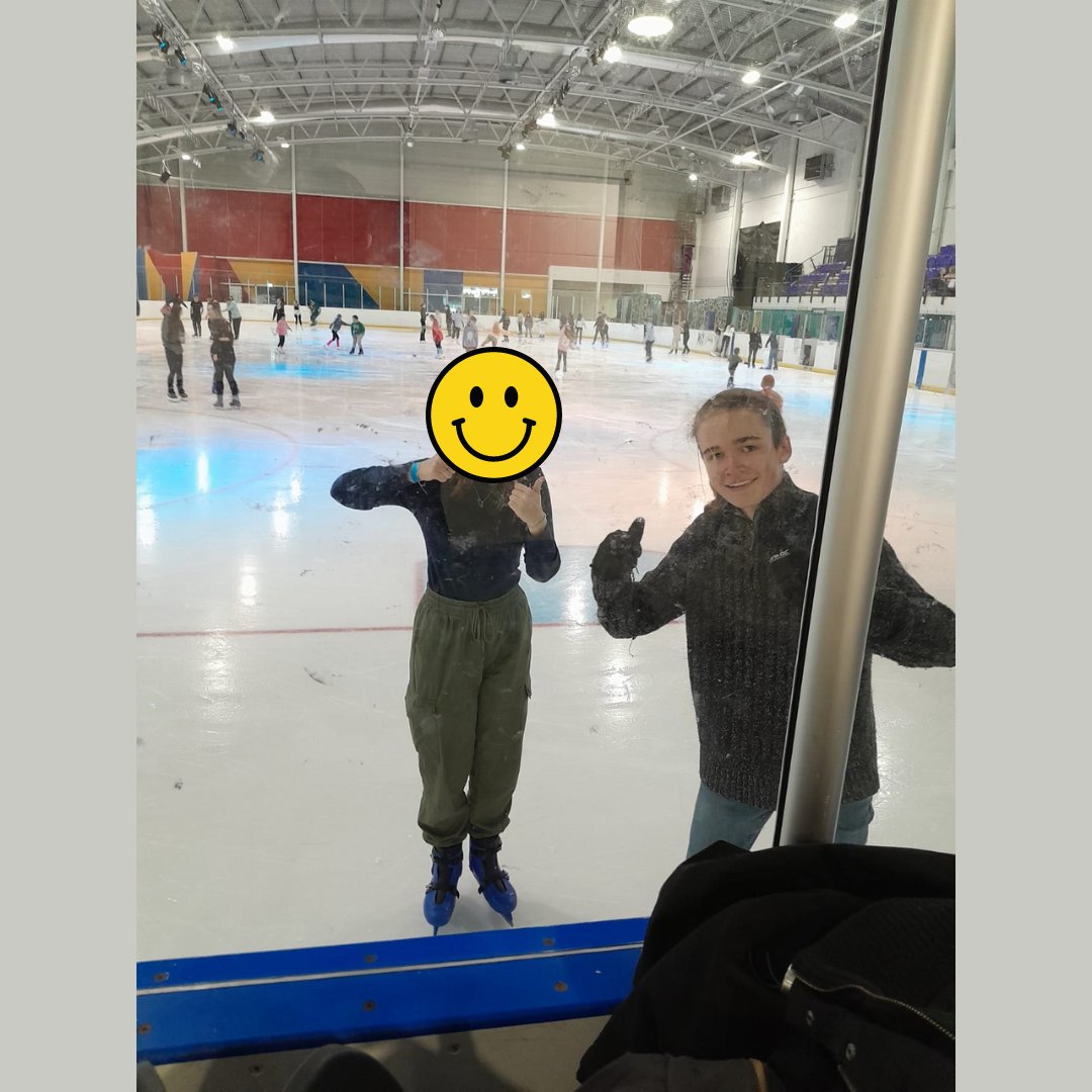 Some 📸 from last weeks ice-skating session for Action Group at @ice_sheffield - brilliant to see lots of thumbs up and smiles 😊