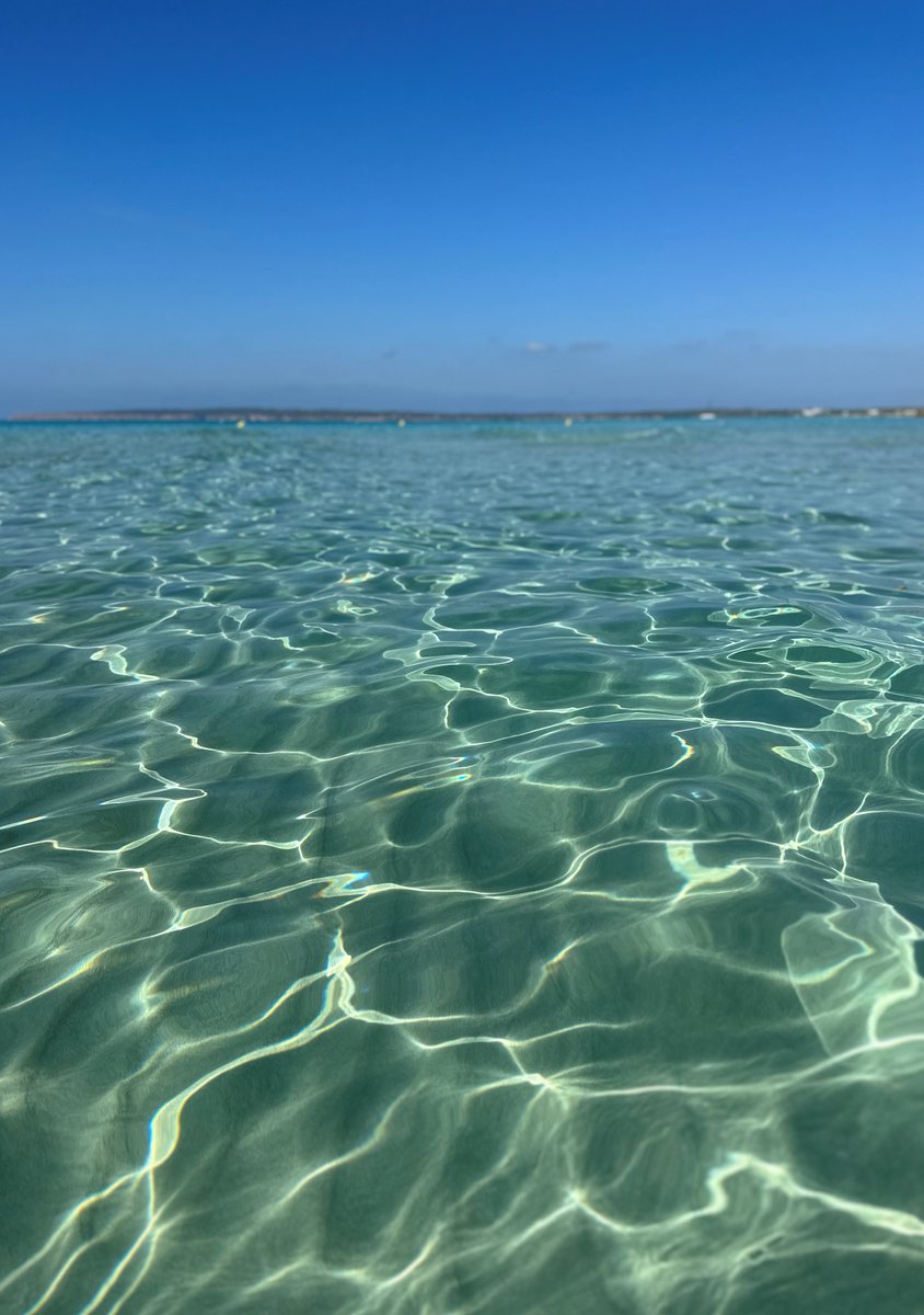 QP your favorite place on earth. Tricky theme know - but give it a go! I think this may be it. A long beach on the west coast of a small island, just off a bigger island, in the #Med, Europe!