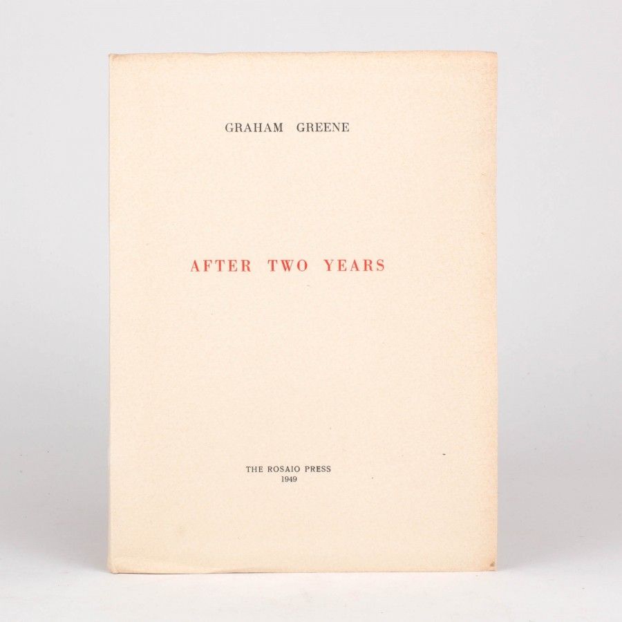 What's so special about #aftertwoyears? Learn more from <a href="/jonkersrarebook/">Jonkers Rare Books</a> and donate any amount to help <a href="/britishlibrary/">British Library</a> bring Graham Greene's seminal collection into their holdings! Only a few days left! buff.ly/4aK0e6d buff.ly/3UlEEiQ @grahamgreenebt #grahamgreene