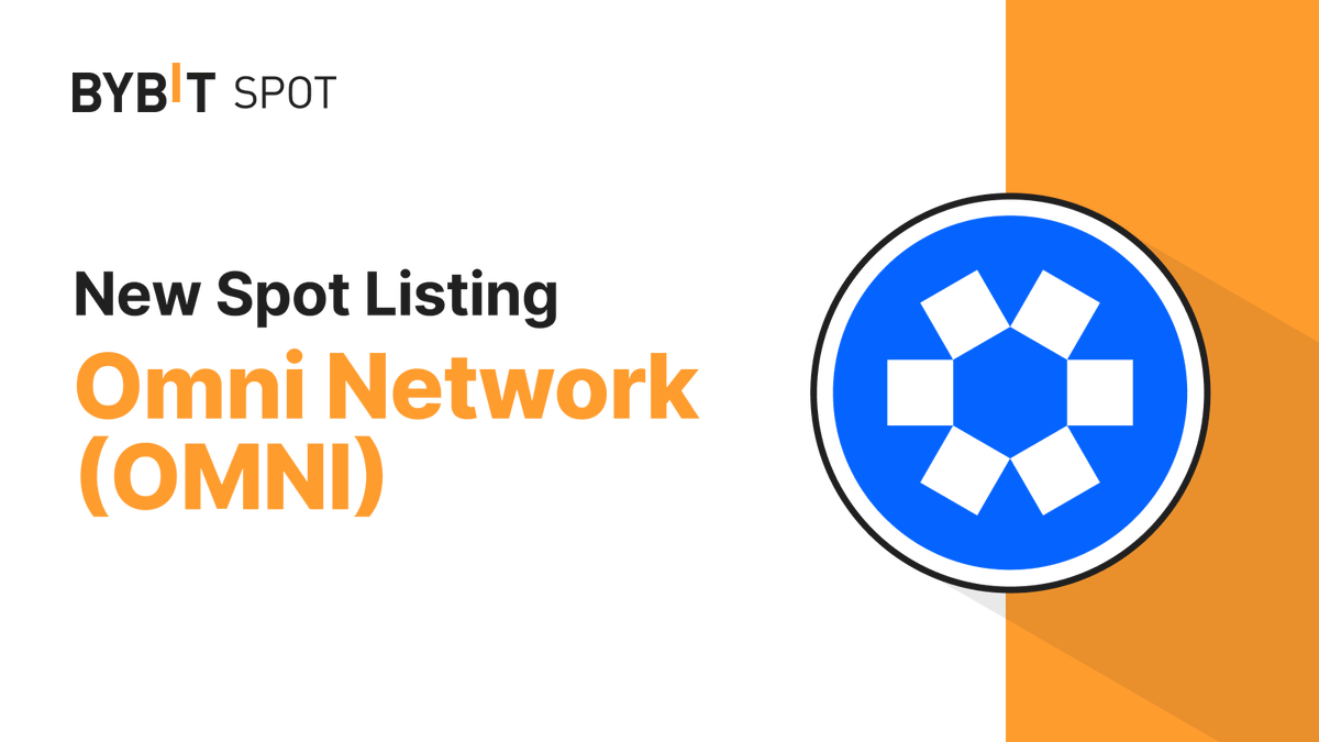 📣 $OMNI is Officially listed on #BybitSpot with @OmniFDN 🌐 Learn More: i.bybit.com/1N1QabC9 📈 Trade Now: i.bybit.com/22OabGf #TheCryptoArk #BybitListing