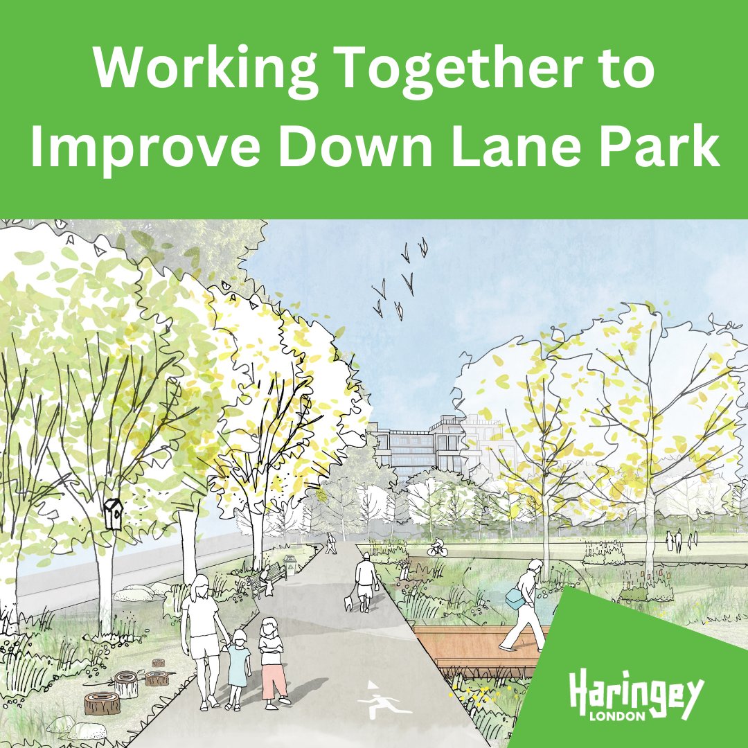 Improvement works have started in Down Lane Park! Check out what’s happening to improve your park on: downlaneparkimprovement.commonplace.is