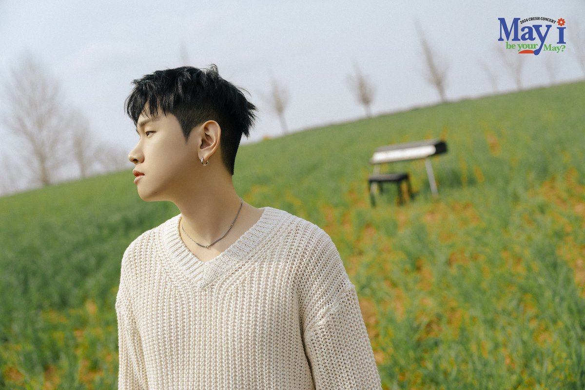 [Crush]
2024 CRUSH CONCERT [May I be your May?] Poster Photo Shoot Behind

✔ 2024.05.18~2024.05.19
📍 연세대학교 노천극장 (Amphitheater at Yonsei University)

🌰 팬클럽 선예매 (Pre Ticket Open) : 2024.04.24 8PM KST
🌰 일반 예매 (Ticket Open) : 2024.04.25 8PM KST

예매처 (Ticket)