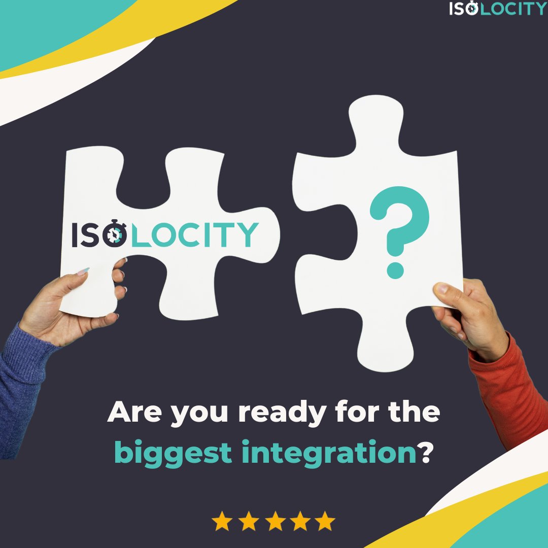 Isolocity is bringing one of the biggest integration in the industry of quality management. Can you guess it? After this, shopping for a QMS should be a no-brainer. #Isolocity #QualityManagement #QMS.