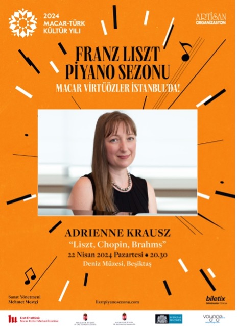 İşte 3 dinleyicimize çift kişilik davetiye kazandıracak soru! 22 Nisan' da Liszt konser serisi kapsamında, Deniz Müzesi' nde sahnede olacak sanatçı ''Adrienne Krausz'', Ferenc Liszt Akademisi'nde öğrenciyken 1989 yılında hangi yarışmayı kazanmıştır?