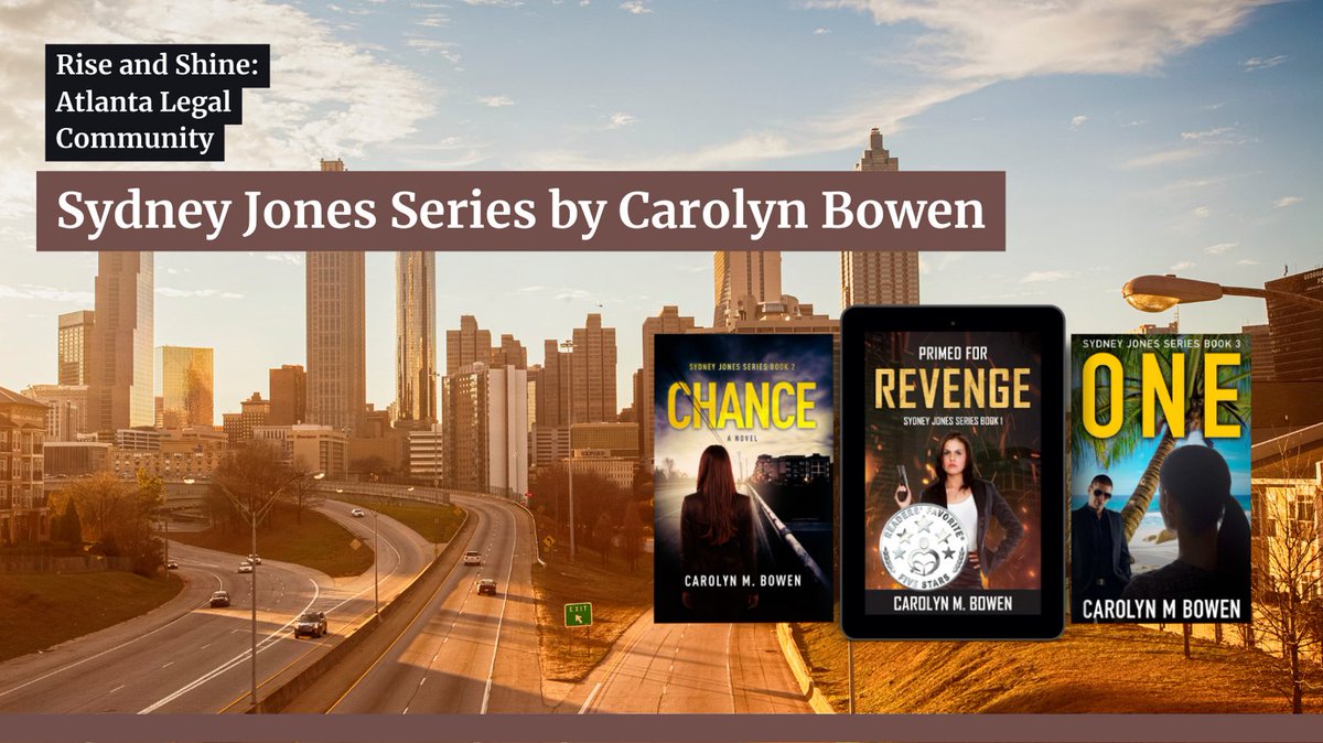 Looking for your next mystery thriller?😍 Check out the Sydney Jones Series by Carolyn Bowen for action & adventure. #sydneyjonesseries #suspense #murdermysteries #romanticsuspense #crimefiction #detectivefiction #legalthrillers bit.ly/AmazonCM