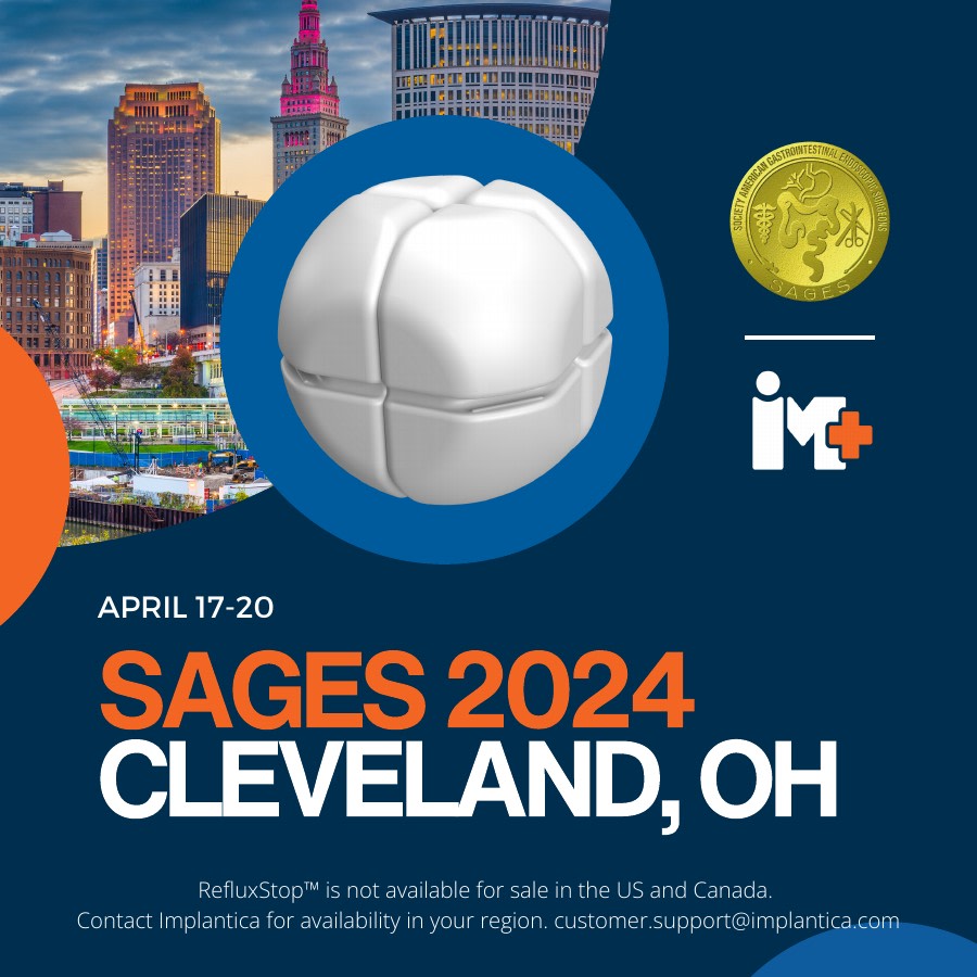 🚀 Welcome to #SAGES2024! #DYK 700+ European patients have had the RefluxStop® procedure?  This is your chance to learn all about it, come to our booth & talk with the RefluxStop® clinical team. 
Booth: #712
Opening Reception today! 5:30-7:30 PM
@SAGES_Updates
#SustainableSages