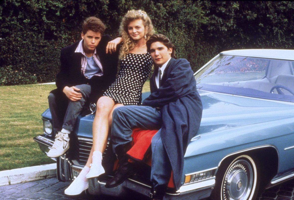 Two Coreys, a Mercedes, and a Cadillac - License to Drive (1988)